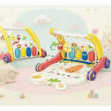 Step & Play – Interactief & Veilig – 3-in-1 Walker & Baby Gym