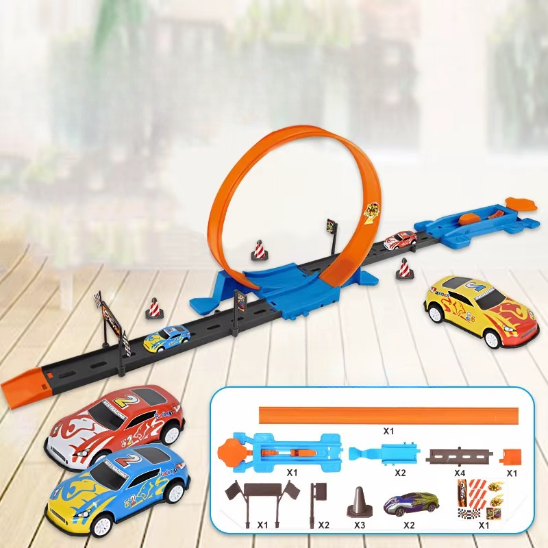 Double Race Track™ - Creatief & Leuk - Looping Racebaan