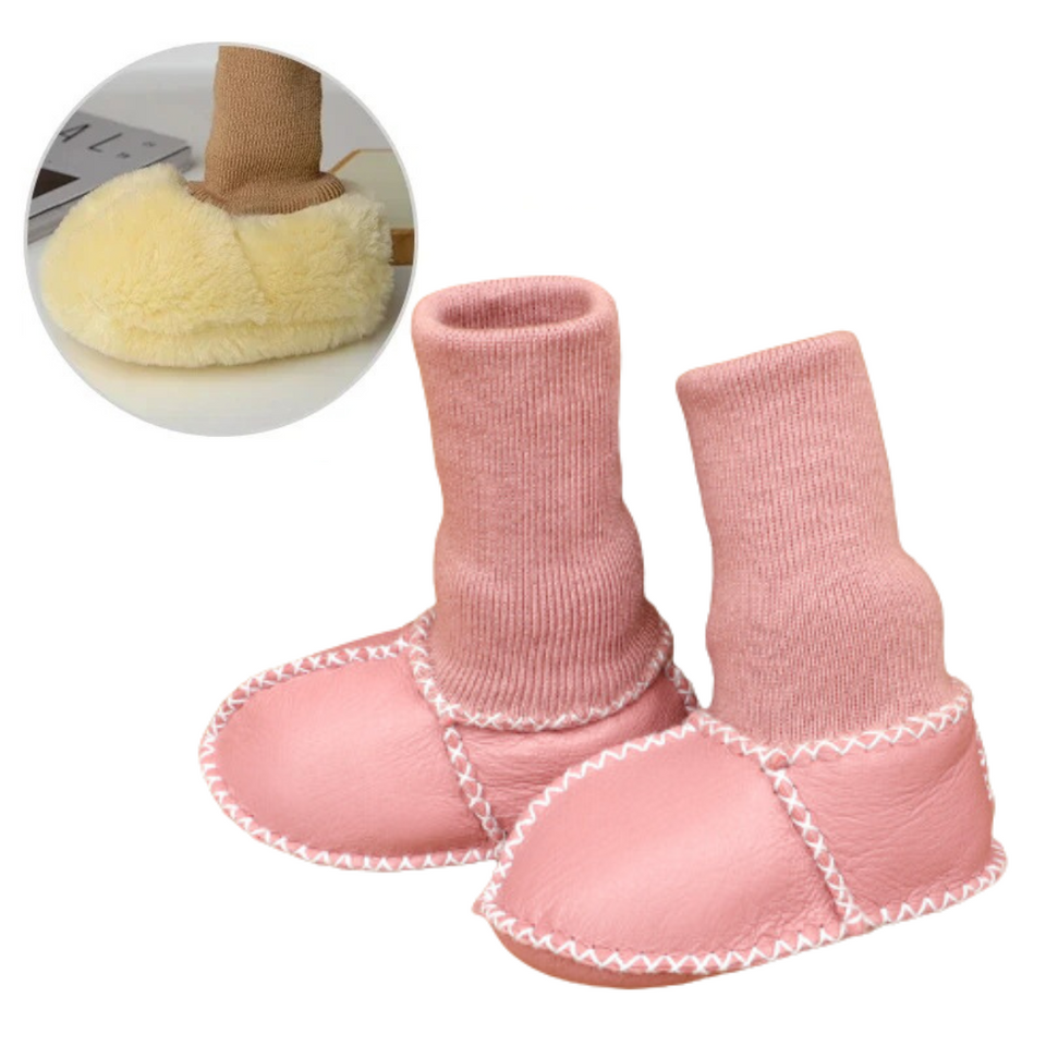 Mini Fashion™ | Warm & Knus - Baby slofjes