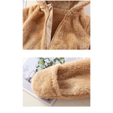 CozyBear – Zacht & Warm – Baby Onesie met Dieren Capuchon