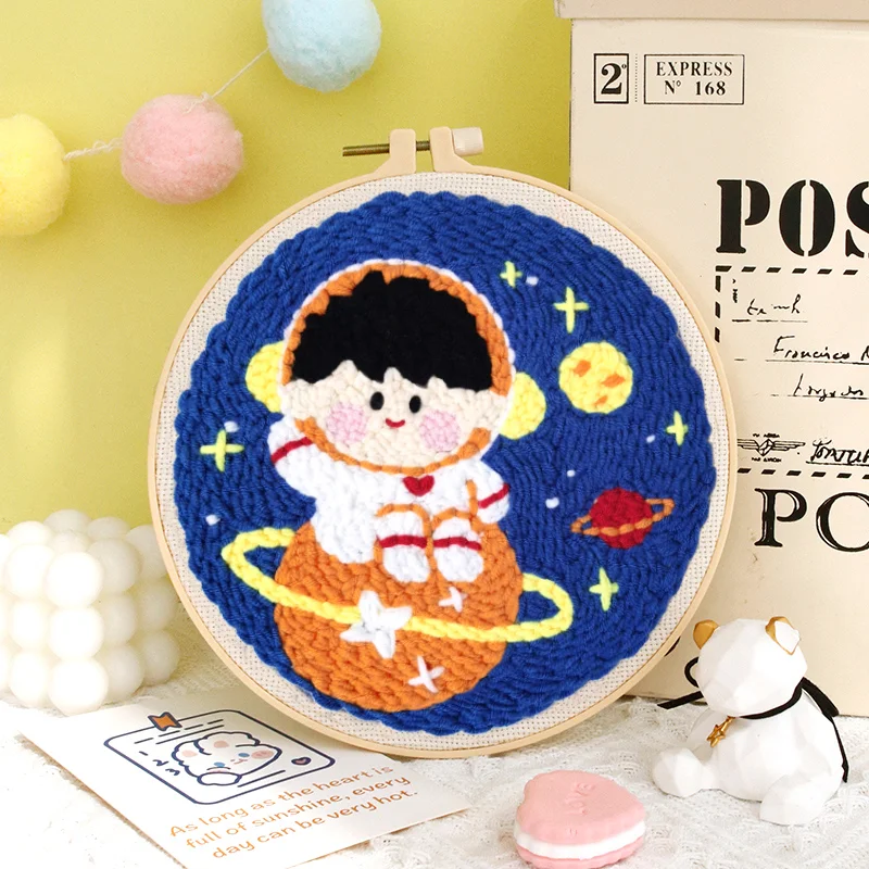 SoftLoop – Zacht & Creatief – DIY Punch Needle Thuisdecor Set