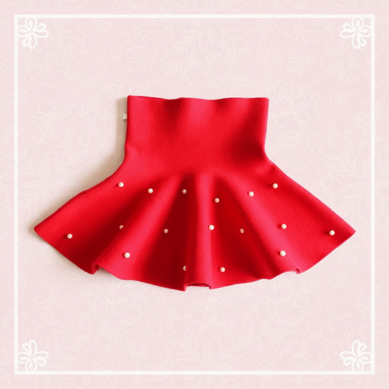 Girls Knitted Skirt – Comfort & Stijl – Kinder Rok