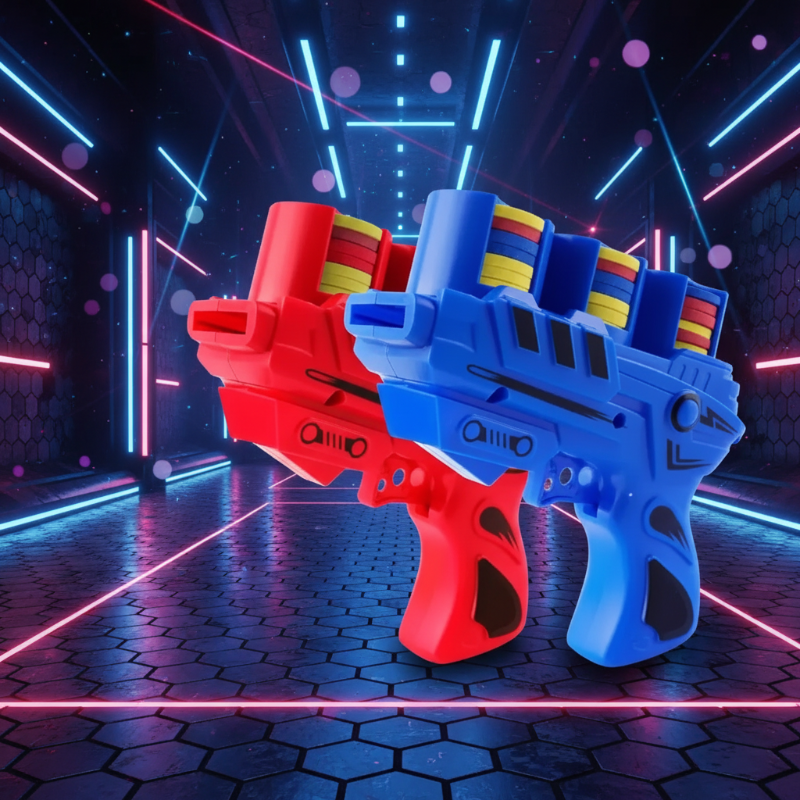 FunGun – Veilig & Educatief – Foam Schietspel Set