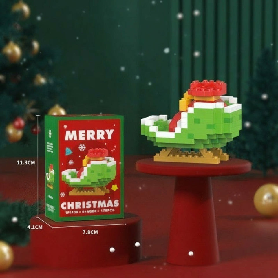 HolidayBlocks – Vrolijk & Decoratief – Kerst Mini Bouwstenen