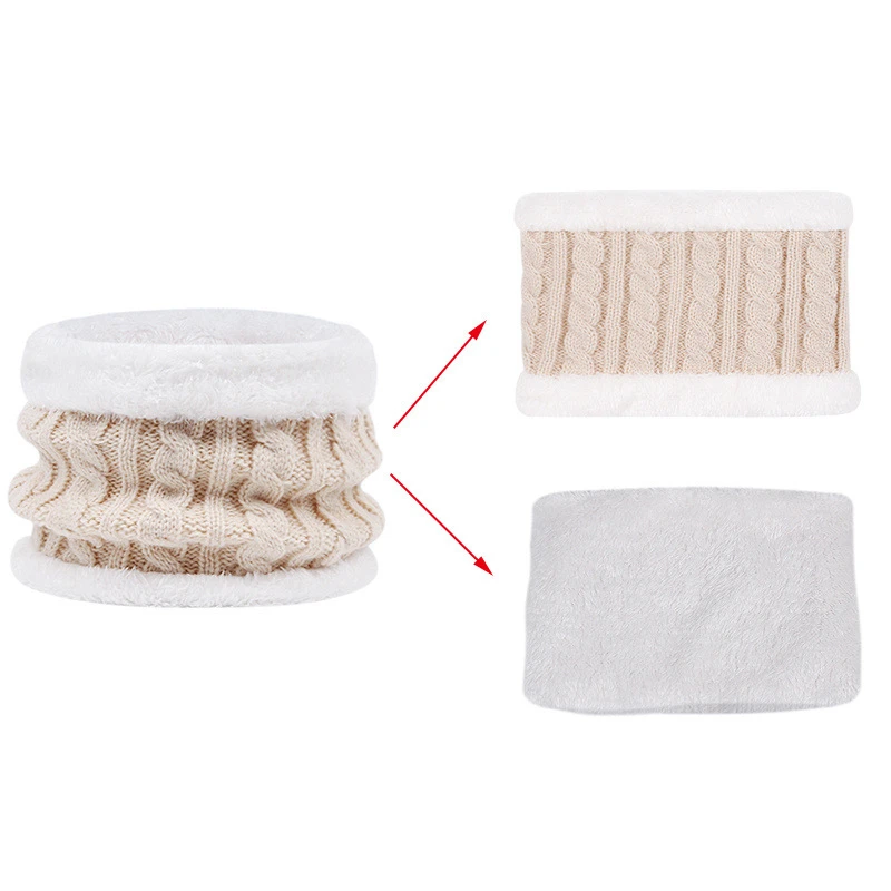 CozyPom – Warm & Zacht - Winterset met Muts, Sjaal en Handschoenen