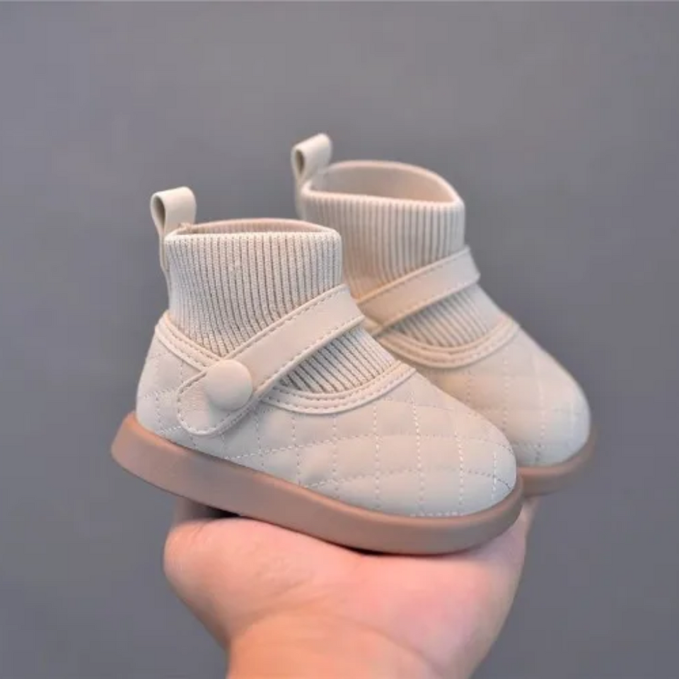 WarmToes – Zacht & Knus – Baby Winterlaarsjes met Fleece Voering