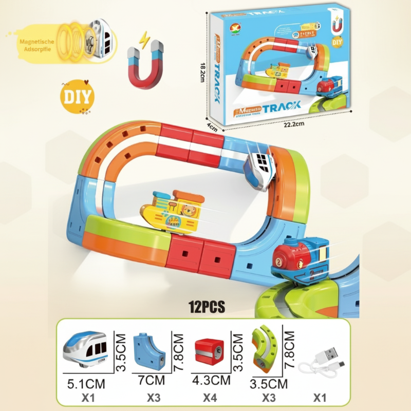 MagniTrack – Creatief & Elektrisch – Anti-Gravity Elektrische Trein