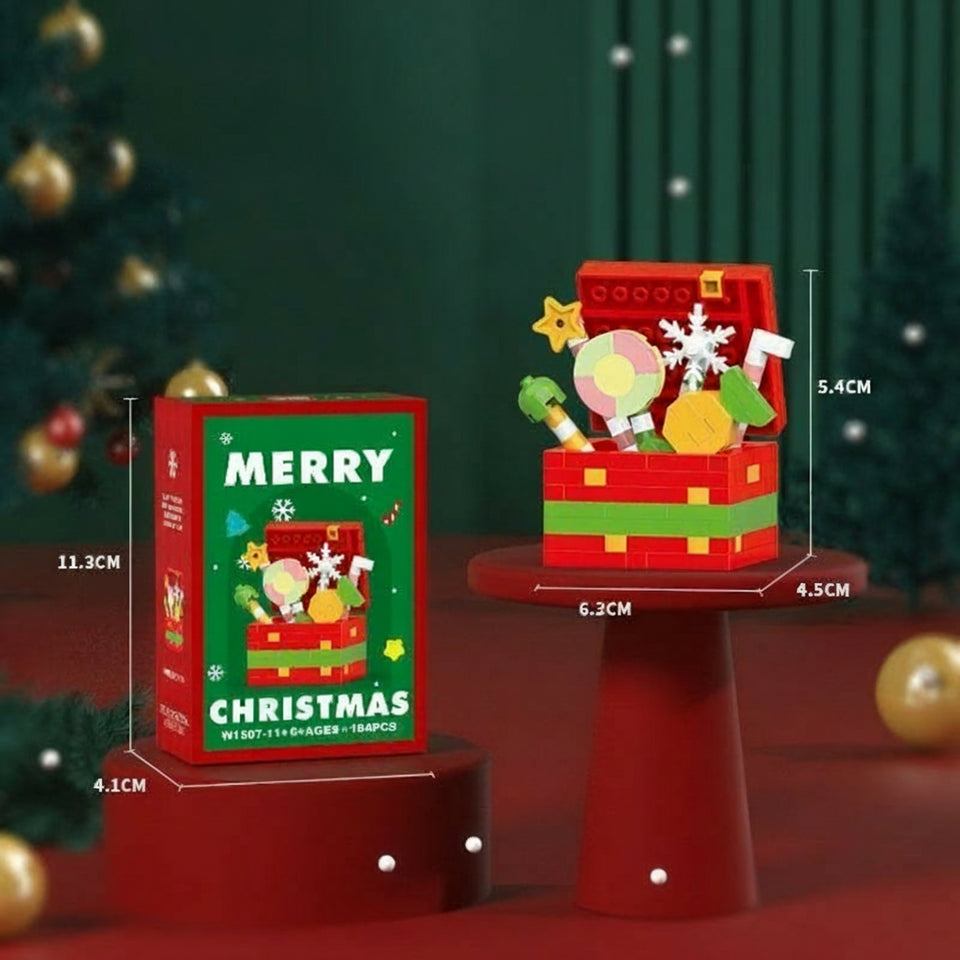 HolidayBlocks – Vrolijk & Decoratief – Kerst Mini Bouwstenen