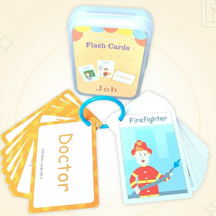 SmartyCards – Vrolijk & Taalrijk – Educatieve Woordenkaarten (Engels)