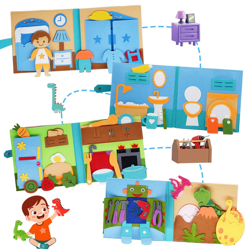 Life Skills Book – Spelen & Leren – Activiteitenboek Peuter