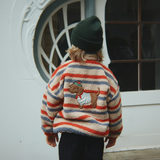 WarmHug – Comfortabel & Trendy – Kinder Fleece Jas met Speelse Prints