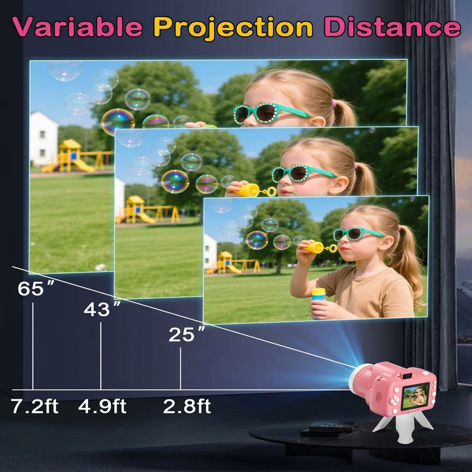 KidCam – Speels & Creatief – Kindercamera met Projector
