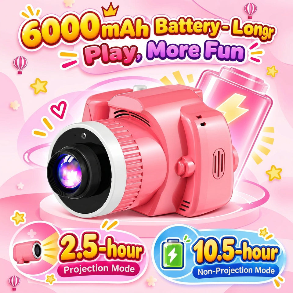 KidCam – Speels & Creatief – Kindercamera met Projector