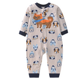WarmBuddy – Schattig & Zacht – Baby Jumpsuit van Fleece met Cartoonprint