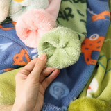 CozyFleece – Zacht & Speels – Warme Kinderjas met Cartoonprint
