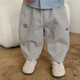 LittlePatch – Zacht & Comfortabel – Kinderbroek met Geborduurde Details