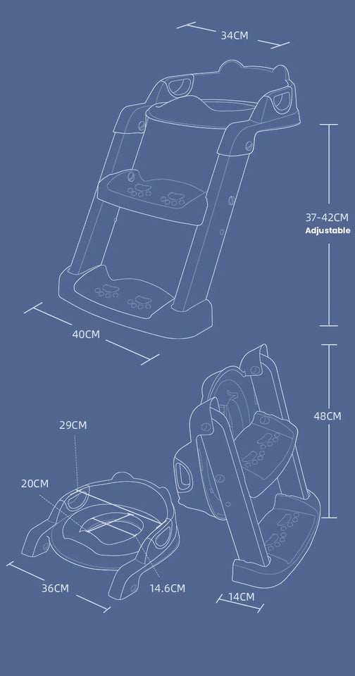 Potty Training Seat™ - Zindelijkheidstraining voor kleintjes - Opvouwbaar stoelpotje