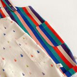TinyStyle – Speels & Comfortabel – Kinder Tuinbroek met Print