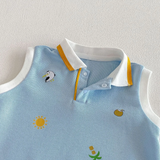 SunnyBaby – Comfortabel & schattig – Polo-romper voor baby’s