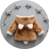 CozyPrincess – Warm & Zacht – Pluche Meisjesjas met Capuchon