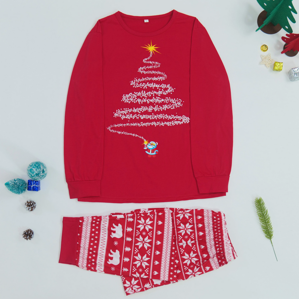 MerryPJs – Feestelijk & Gezellig – Kerst Pyjamaset voor het Hele Gezin