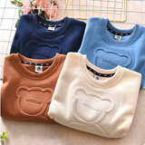 LittleCloud – Comfortabel & Knus – Sweater met 3D Berenmotief