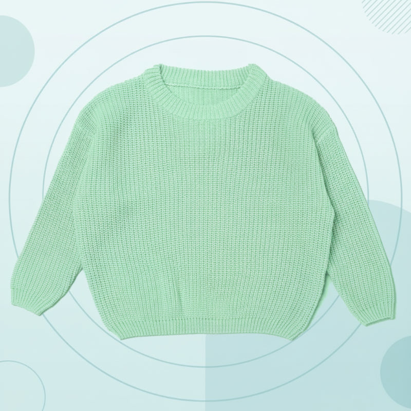 TinyStitch – Gepersonaliseerde Gebreide Naamtrui voor Baby’s & Kinderen