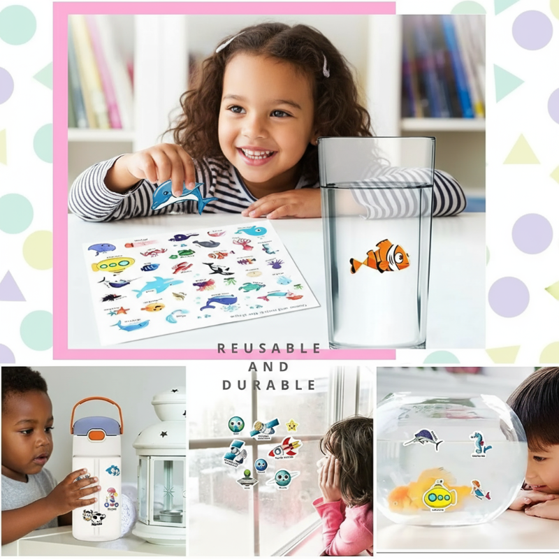 StickerFun – Kleurrijk & Leerzaam – Herbruikbare Stickerboek