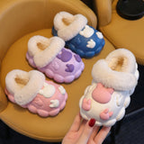 CloudWalk – Zacht & Knus – Warme Pluche Kinderpantoffels