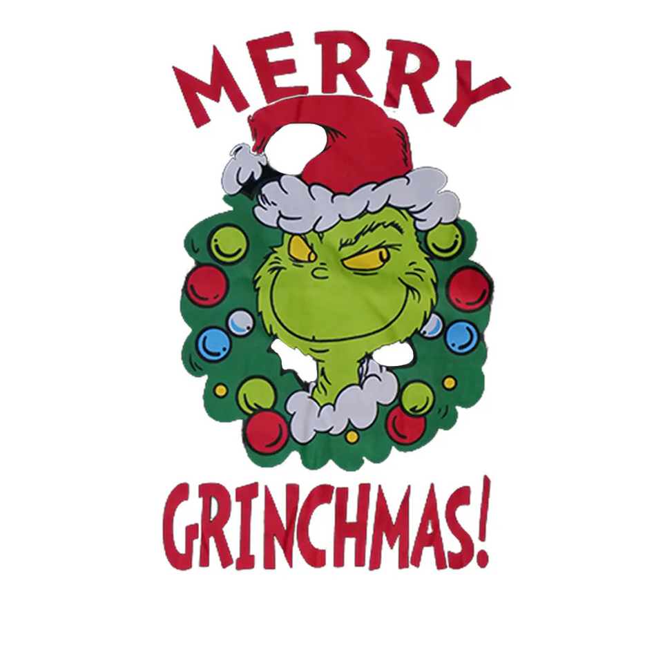 ChristmasGrinch – Speels & Gezellig – Familie Kerstpyjama met Grinchprint