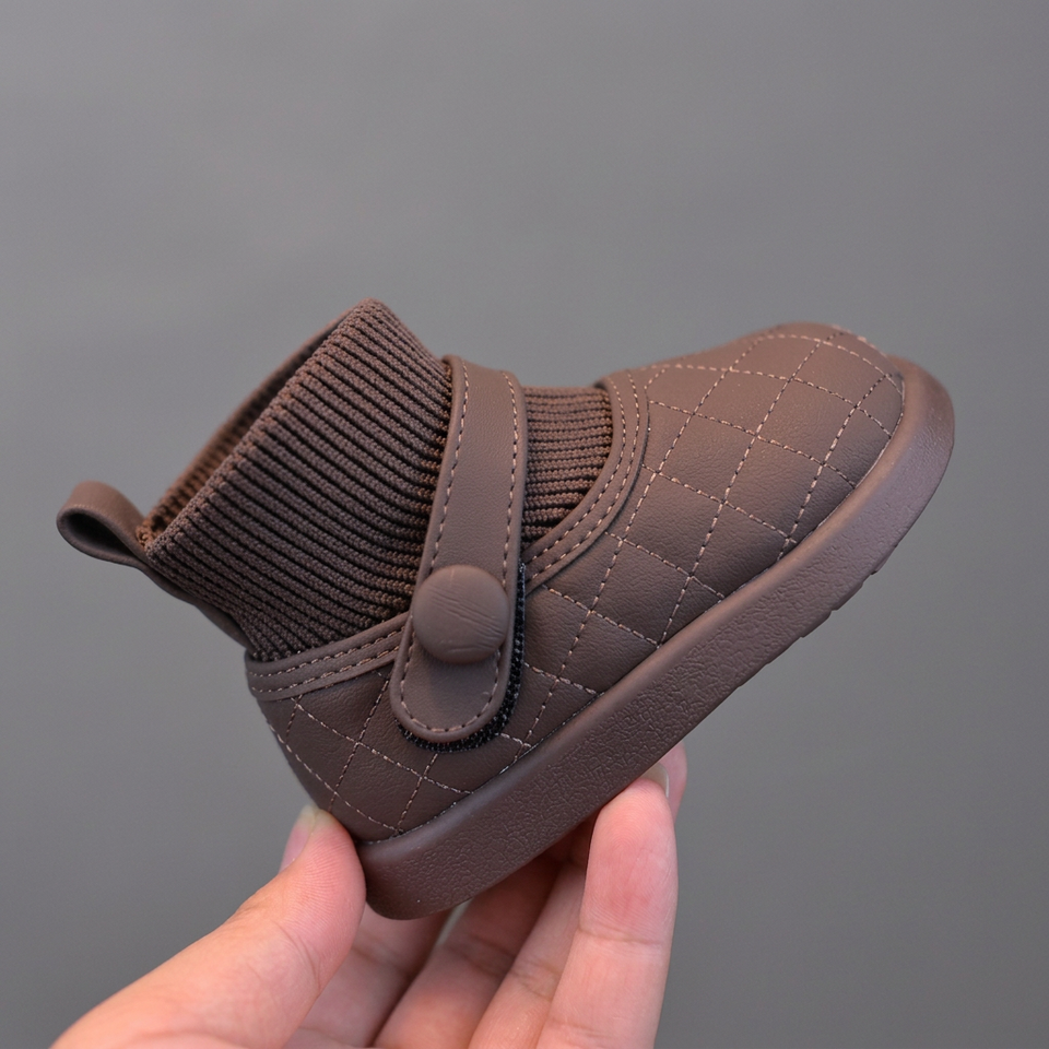 WarmToes – Zacht & Knus – Baby Winterlaarsjes met Fleece Voering
