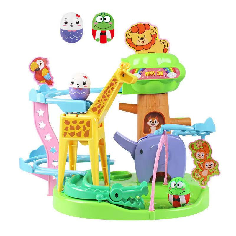 Zoo Slide™ - Creatieve constructies - Dieren Glijbaan