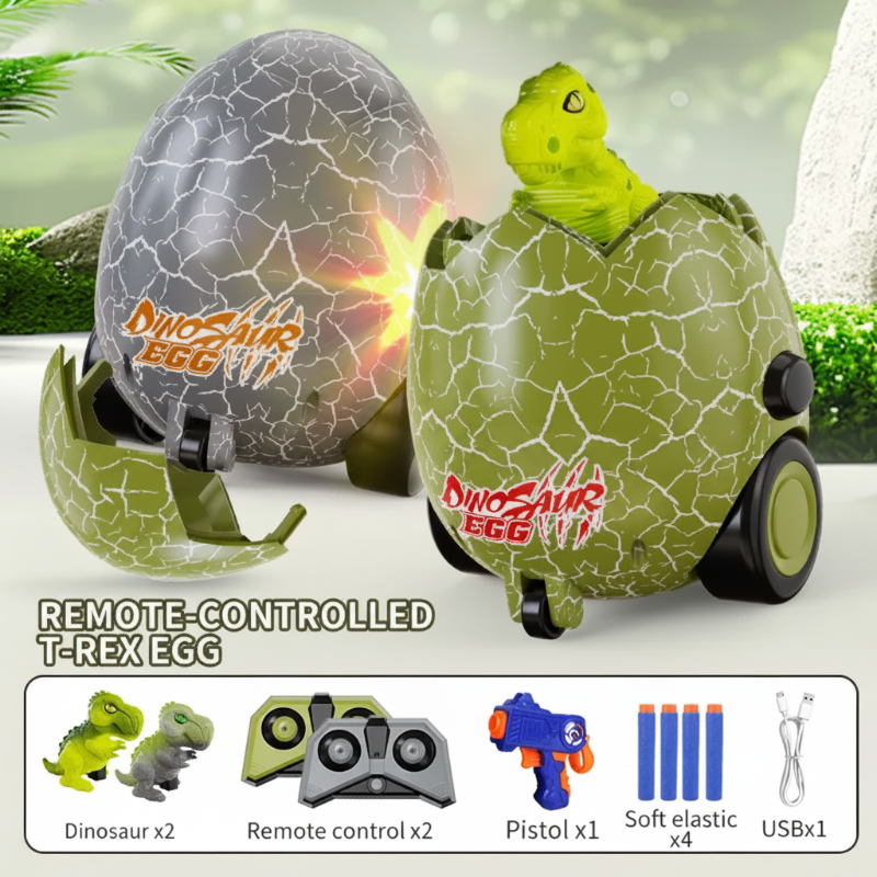 RoarPlay – Spannend & Interactief – RC Dinosaur Ei