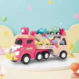 DinoDrive – Creatief & Avontuurlijk – 5-in-1 Vrachtwagen Speelset
