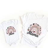 Mini Fashion™ - Mama & Dochter - Matchende Shirt & Romper