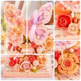 BloomBook – Romantisch & Creatief – 3D Bloemenboek met Rozen en Vlinders