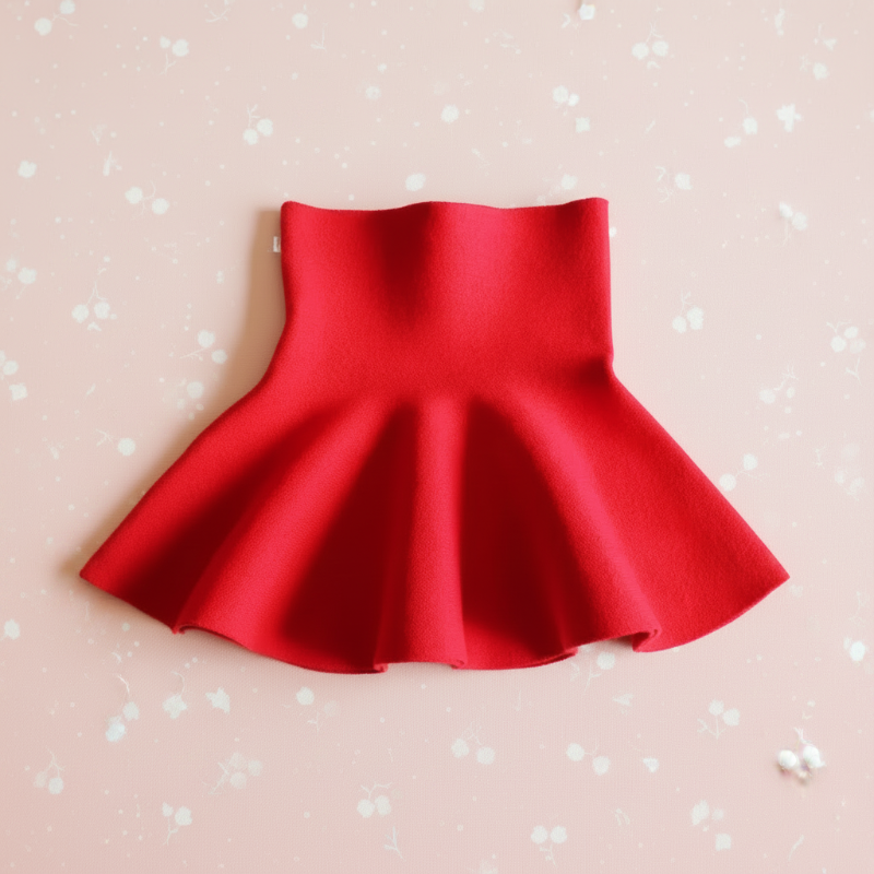 Girls Knitted Skirt – Comfort & Stijl – Kinder Rok