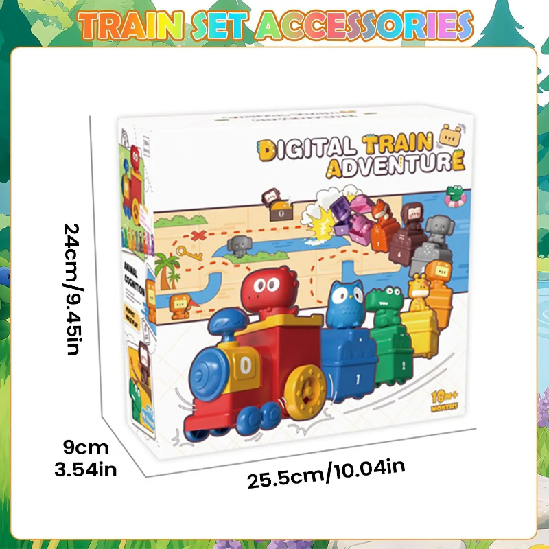 SmartTrain – Educatief & Leuk – Kinder Speel Treinset