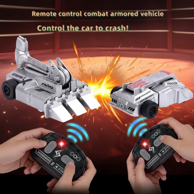 BattleCars – Duurzaam & Sterk – RC Pantserauto Set