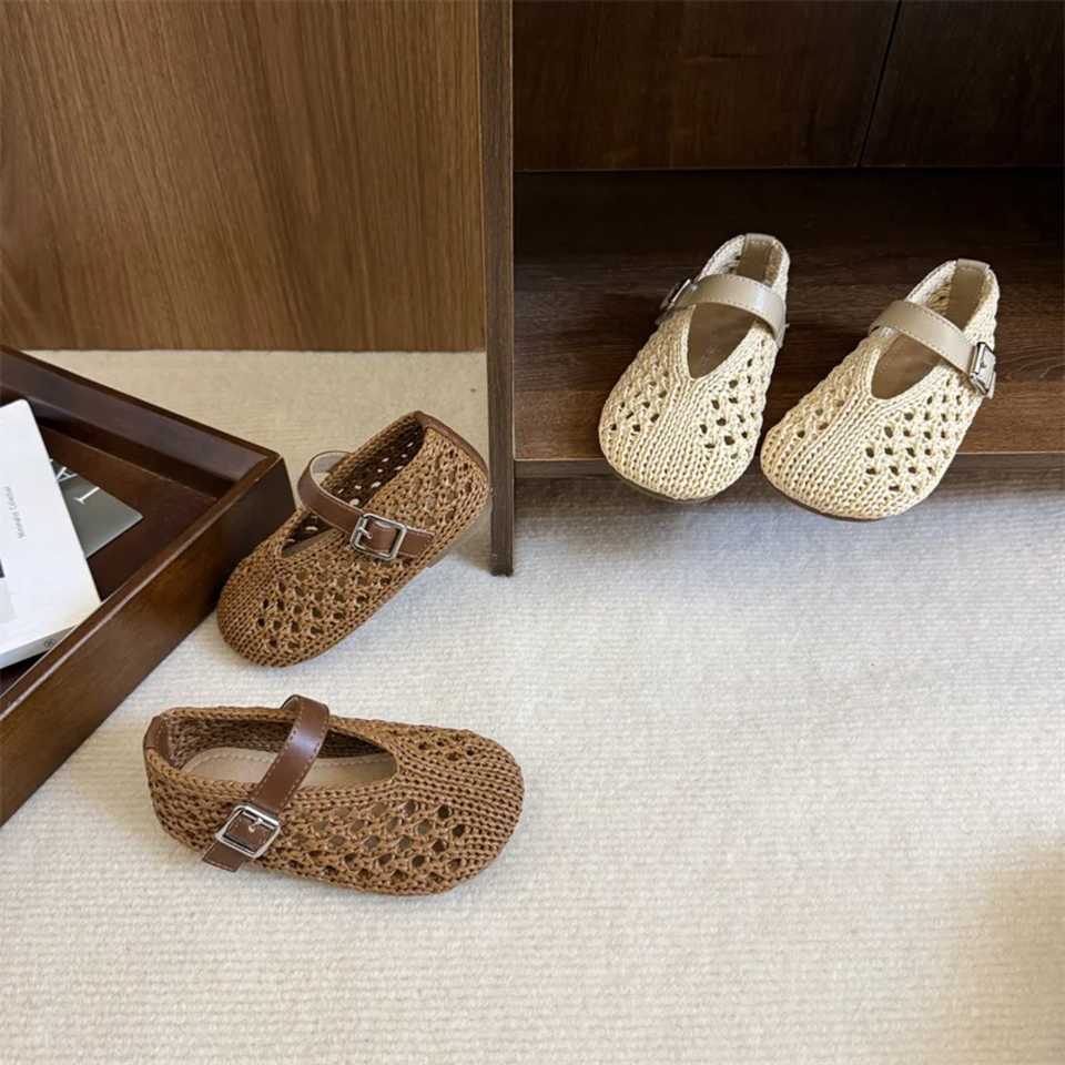 LittleWalkers – Comfort & Ademend – Mary Jane-ballerina's