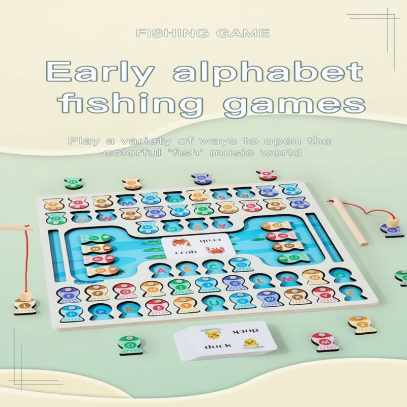 EduFish – Magnetisch & Educatief – ABC-leerspel