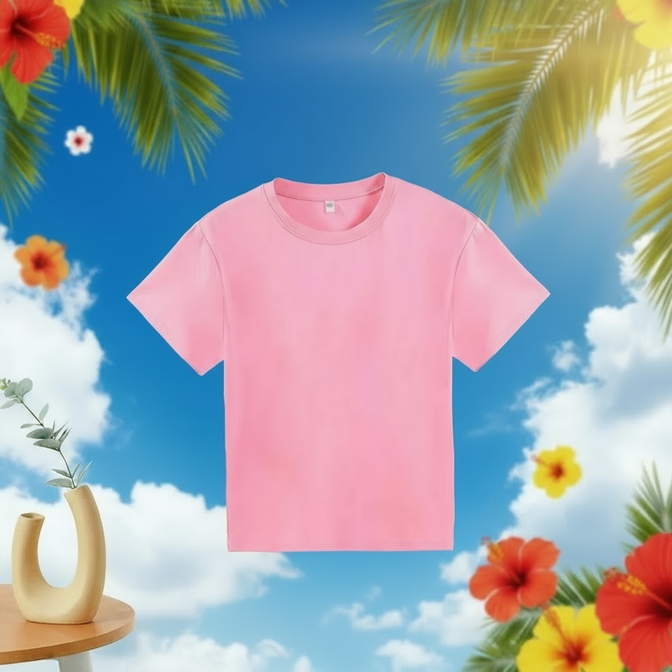 LumiWear – Fris & Tijdloos – Basic T-shirt met Korte Mouwen