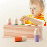 Color Spring– Spelend & Ontwikkelend – Sensorisch Houten Babyspeelgoed