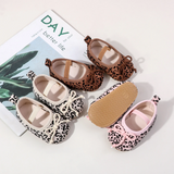 TinyStyle – Schattig & Elegant – Baby Meisjes Schoentjes met Luipaardprint