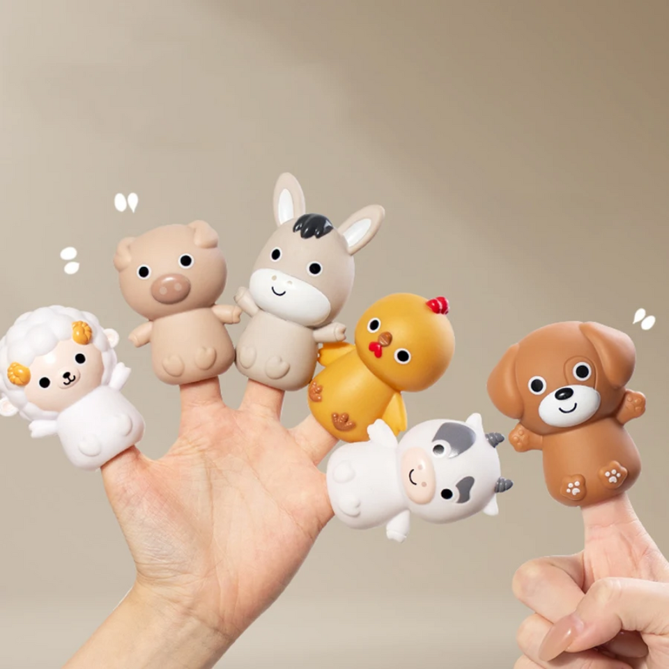 AnimalRide – Speels & Schattig – Silicone Dierenauto (3 stuks)