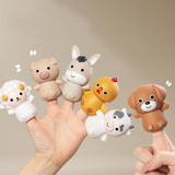 AnimalRide – Speels & Schattig – Silicone Dierenauto (3 stuks)