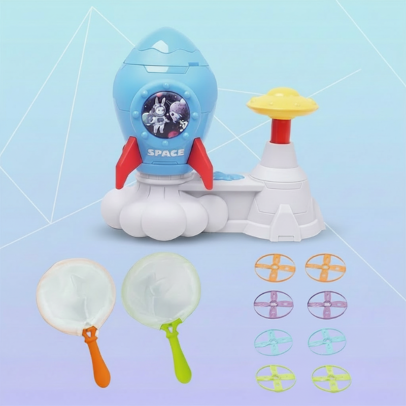 Butterfly Rocket Launcher Game – Actief & Speels – Vliegende Disk Raket