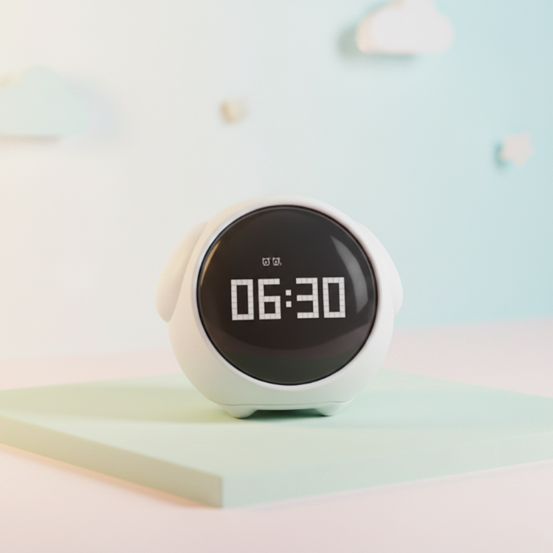 Cute Expression Alarm Clock – Schattig & Praktisch – Kinder Wekker