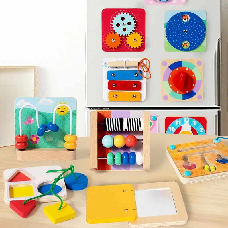 TinySkills – Creatief & Educatief – Montessori Magnetisch Busy Board Speelbord