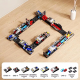 TrackRush – Snel & Creatief – Flexibele Racebaan met Transformeerbare Auto’s